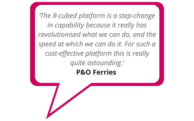 Image of P&O Ferries Marketing Automation testimonial statement