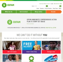 Oxfam Customer segmentation case study image