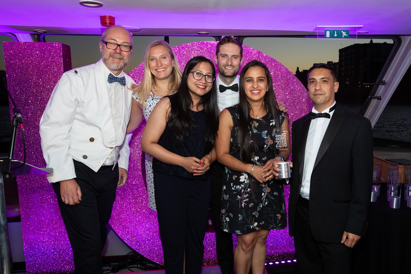 We are sailing – R-cubed’s night out at the Data IQ Awards.