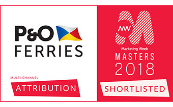 P&O and R-cubed shortlisted for Masters of Marketing Award!