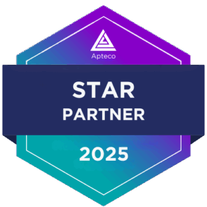 Apteco Star Partner logo 2025